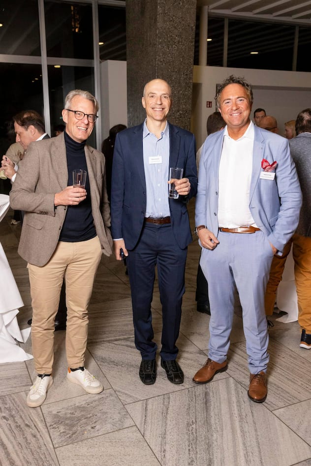 v.l. Thomas Passen, Stefano Santinelli, Raphael Frangi