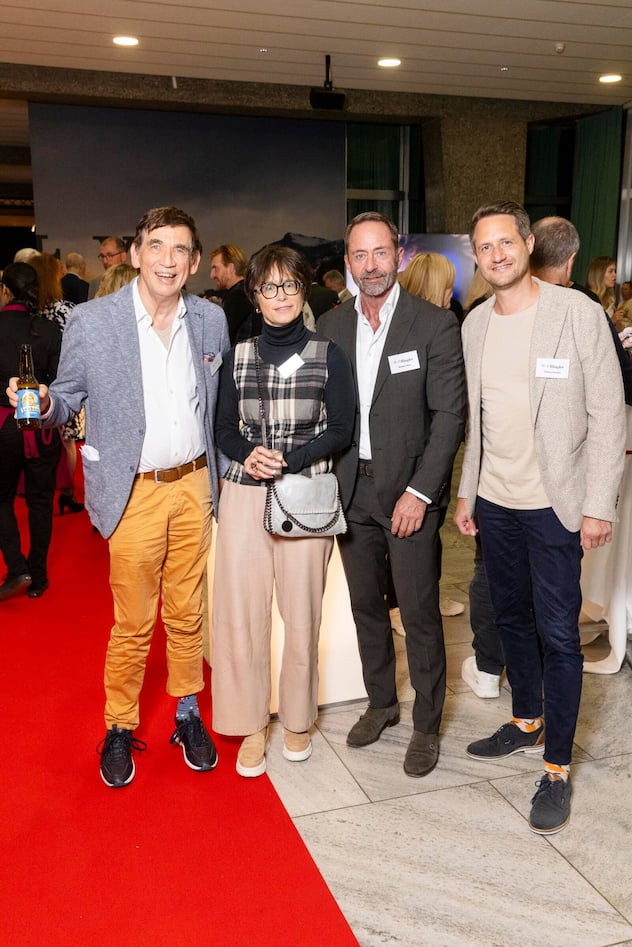 v.l. Christoph Lang, Monika Schreiner, Renato Oliva, Thierry Hansen