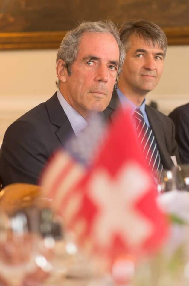 Anton Affentranger, CEO, Implenia Management AG; Alec von Graffenried, Nationalrat, Director Sustainability, Losinger Marazzi SA