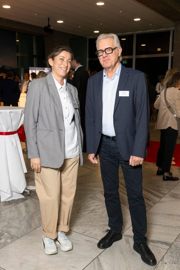 v.l. Denise Alt, Rolf Eicher