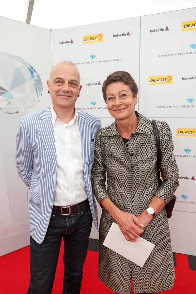 Reto Camenisch, Fotograf und Studienleiter MAZ; Silvia Egli von Matt, Direktorin MAZ Die Schweizer Journalistenschule