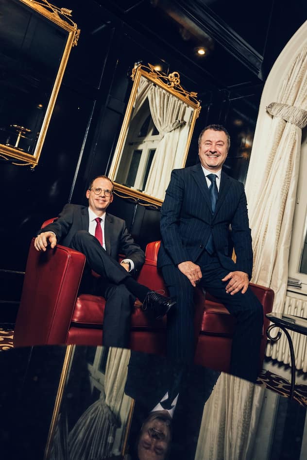 Das Sieger-Duo der Bank von Roll: Michael Schnetzer (links), Head of Asset Management, und Paolo Zatta, Senior Relationship Manager.