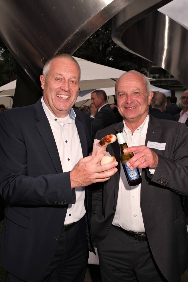 Martin Henrich, The Adecco Group Switzerland;Martin Naville, Swiss American Chamber of Commerce AMCHAM