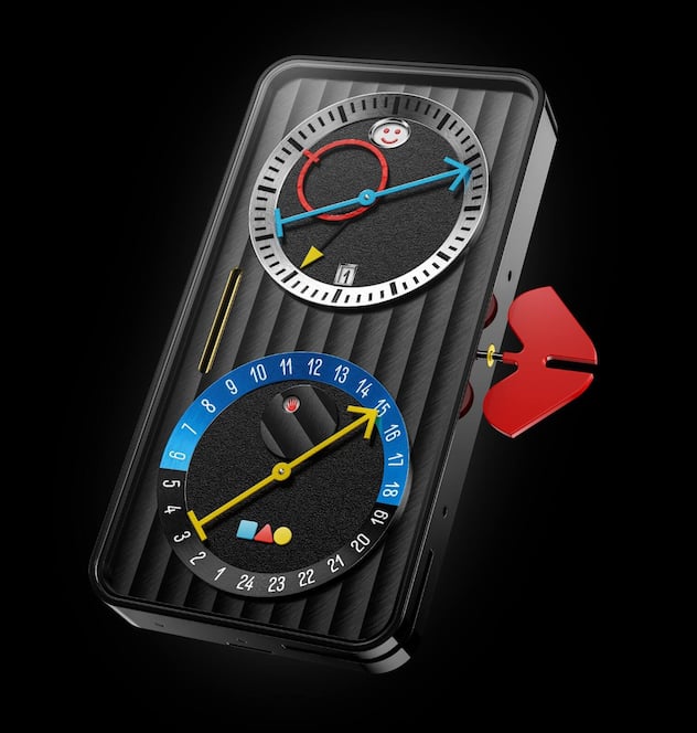 Alain Silberstein, iZman, Vorderansicht