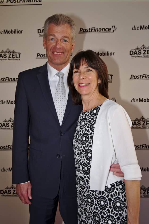 Heinz Karrer, Präsident, economiesuisse;
Sonja Karrer