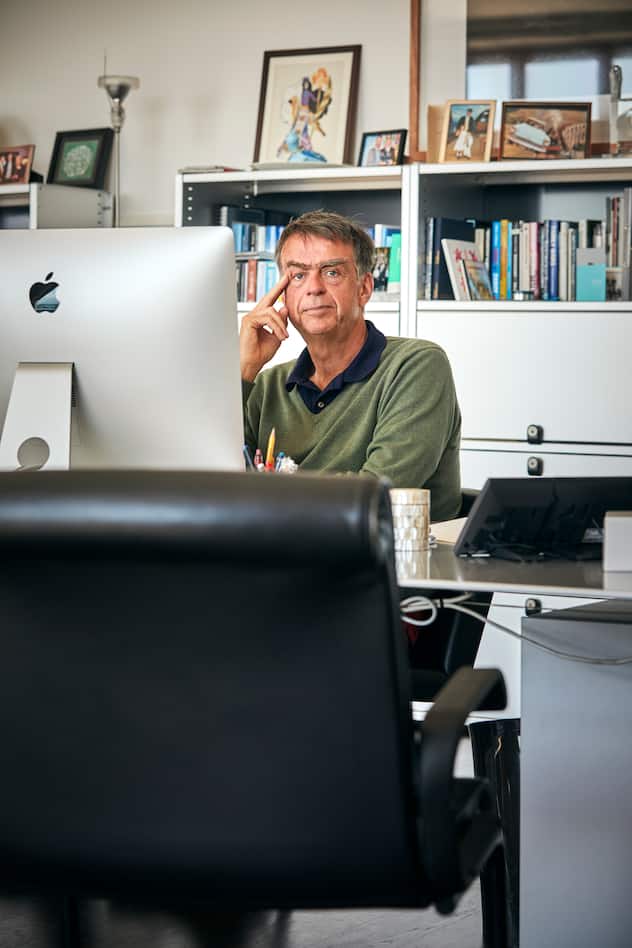AndrÃ© Hoffmann, at her Office in Morges