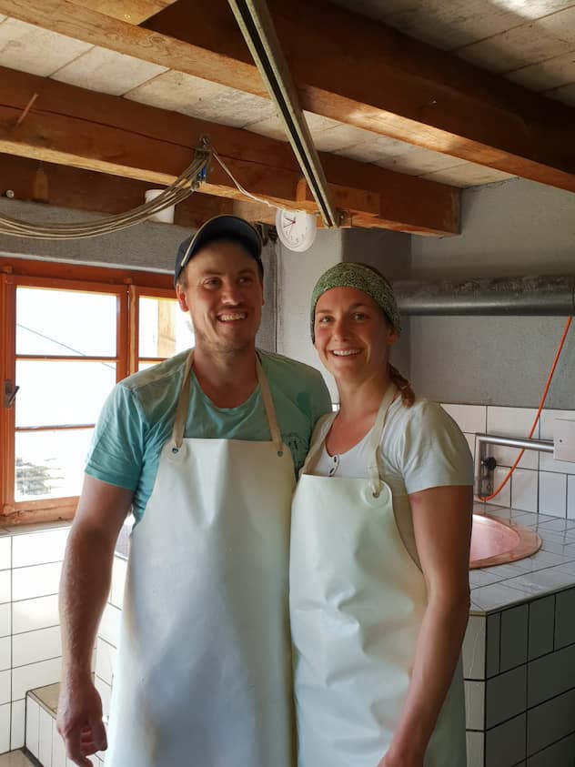 Andrea Gysin und Sepp Herger