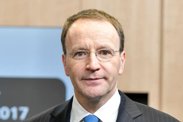 Porträt von Mark Ulf Schneider, CEO von Nestlé.
