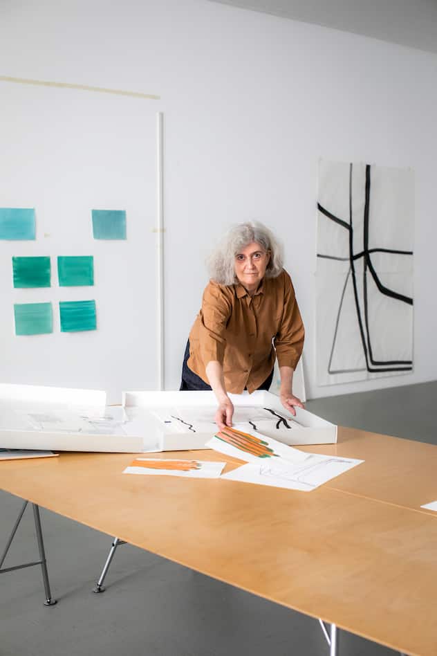 <p>Silvia Bächli:</p><p>Die 69-Jährige komponiert stille Partituren. Platz 9 «Top 25».</p>