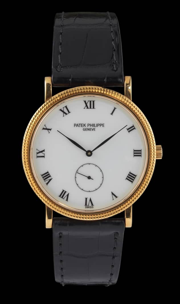<p>Die Patek Philippe Calatrava 3919 wurde von René Bittel gestaltet.</p>
