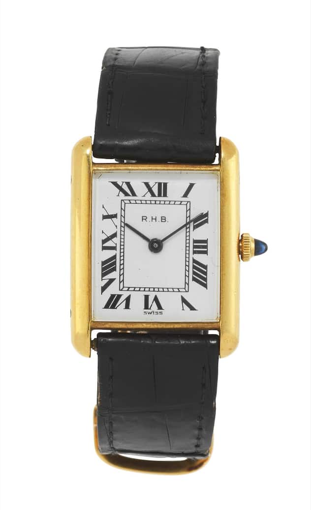 <p>RHB, die Uhr mit den Initialen von René Bittel.</p>