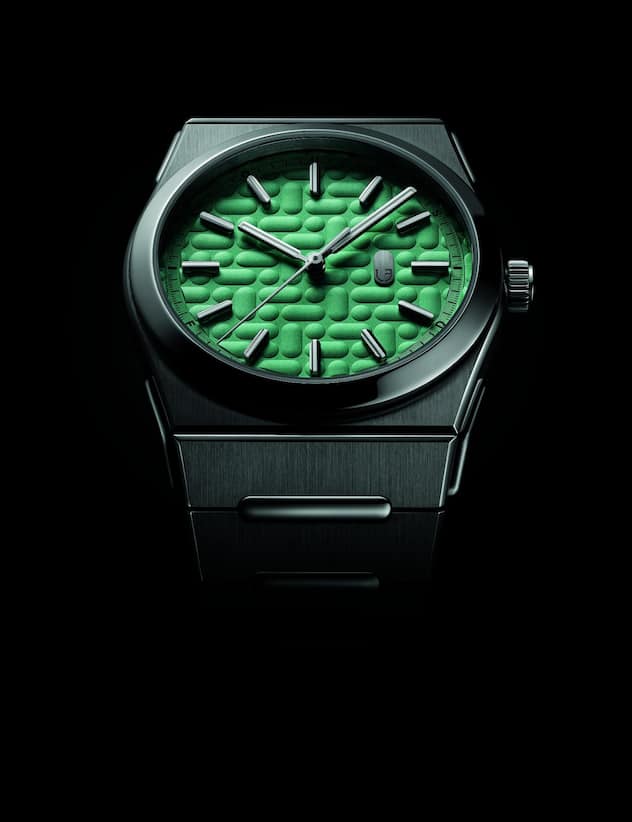 <p>Louis Erard, 2340</p><p>Die erste Uhr von Louis Erard mit integriertem Armband: Die 2340 – das ist die Postleitzahl des Firmenstandorts Le Noirmont – soll zum Symbol für einen neuen «Lebensabschnitt» des Unternehmens werden.</p>