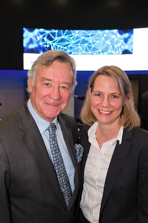 Hans Ulrich Märki, Präsident, Swedish Swiss Chamber of Commerce;Eva Fiorenzoni, Managing Director, Swedish Swiss Chamber of Commerce