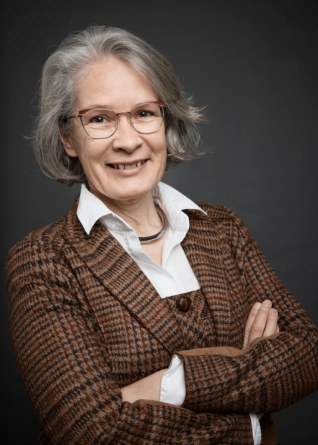 Katharina M. Fromm, Vizerektorin Forschung und Innovation, Universitaet Freiburg posiert fuer ein Portrait, aufgenommen am Montag, 7. Maerz 2022 in Fribourg. (Michael Buholzer fuer Bilanz)