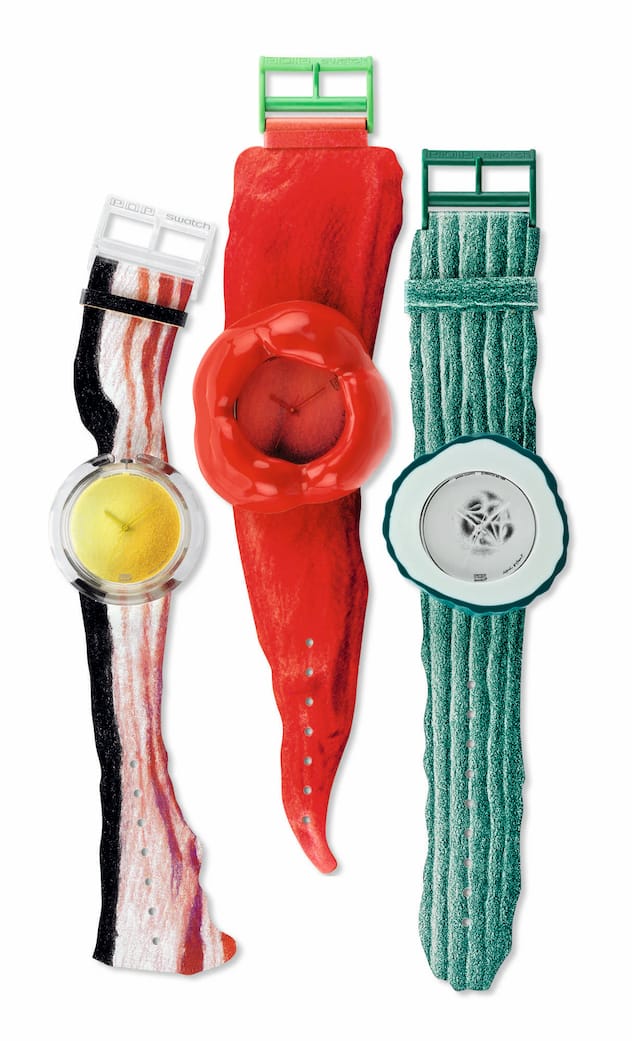 Modelle der Kulinarik: Speck, Paprika, Gurke