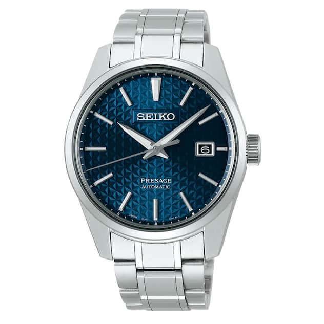 Viel Uhr fürs Geld: Die Presage Sharp Edged von Seiko für 960 Franken.