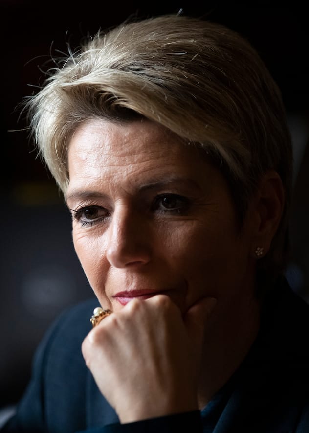 Neu im Amt, ohne Dossier­übergabe zur CS: Die Finanzministerin stand gleich zum Start vor ihrer grössten Bewährungsprobe.