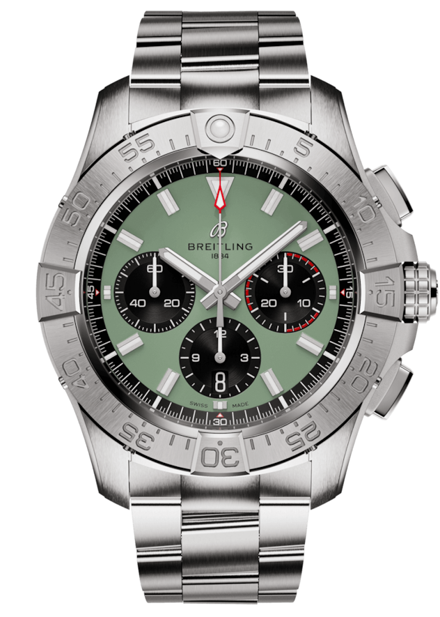 Breitling Avenger B01 Chronograph 44 Konstruiert für Jetpiloten, verlangt dieser 44-mm-Edelstahl-Zeitmesser geradezu danach, sich bei echten Strapazen zu bewähren. Definitiv too cool fürs Büro. 7900 Fr.