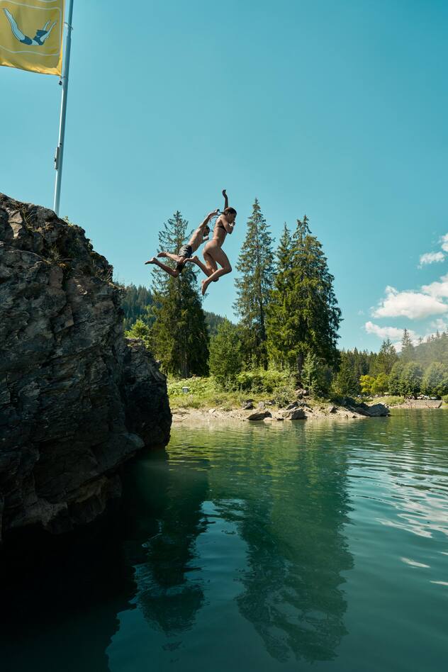 Der Caumasee.