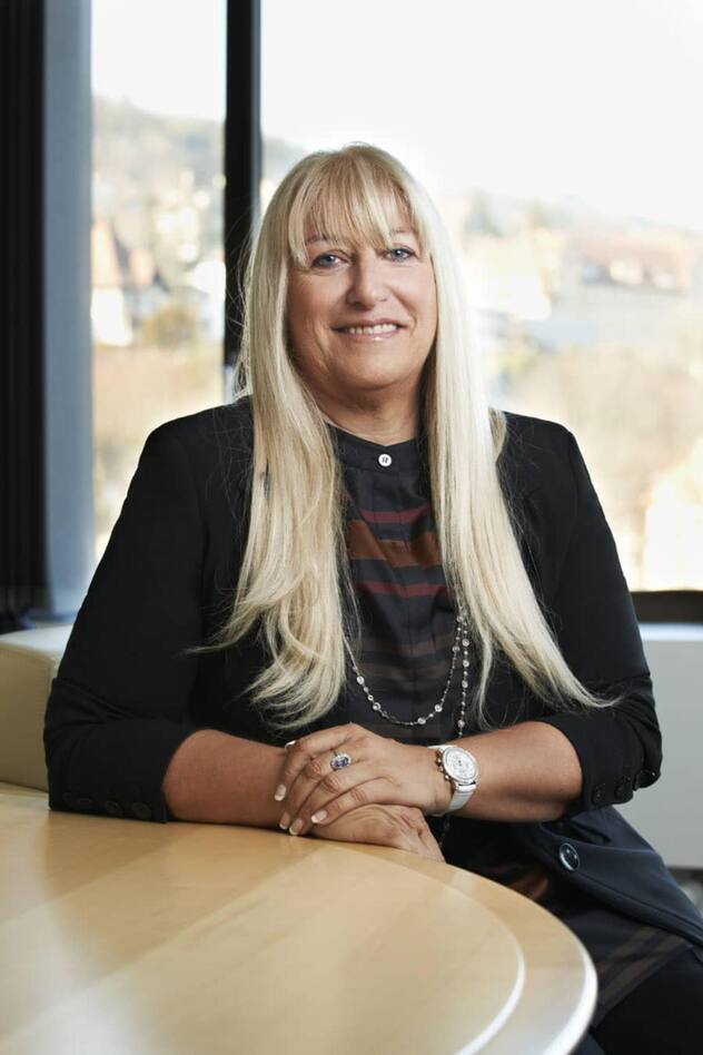 Eine von drei Hayeks: Nayla Hayek (73) ist Präsidentin (seit 2010) sowie CEO von Harry Winston.