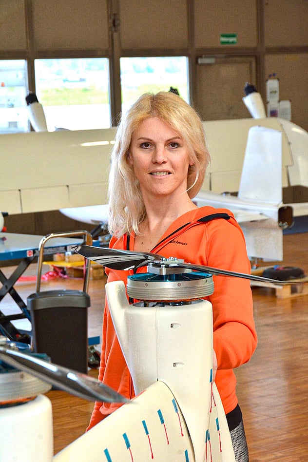 ChanceergriffenDie Co-Gründerin von Dufour Aerospace, Jasmine Kent, entwickelte bei Google ihr unternehmerisches Mindset.