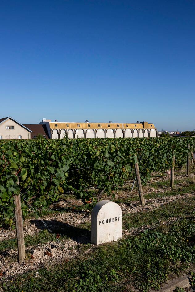 Das Hausder Witwe: Champagne Pommery hat eine sehr belebte Historie.