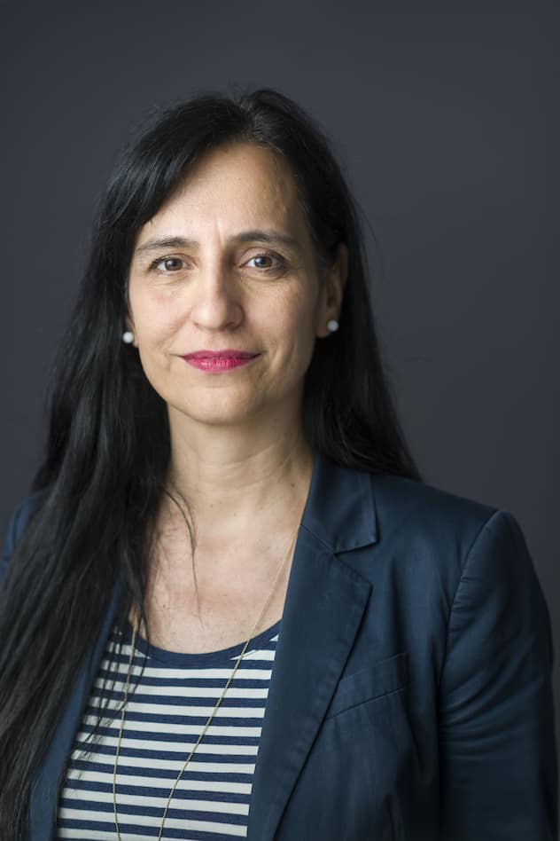 Vania Alleva, Praesidentin der Gewerkschaft UNIA, am Dienstag, 30. Juni 2020 am UNIA Hauptsitz in Bern. Die aus der Fusion von GBI und SMUV entstandene UNIA ist mit Abstand die groesste Gewerkschaft der Schweiz. (KEYSTONE/Alessandro della Valle)