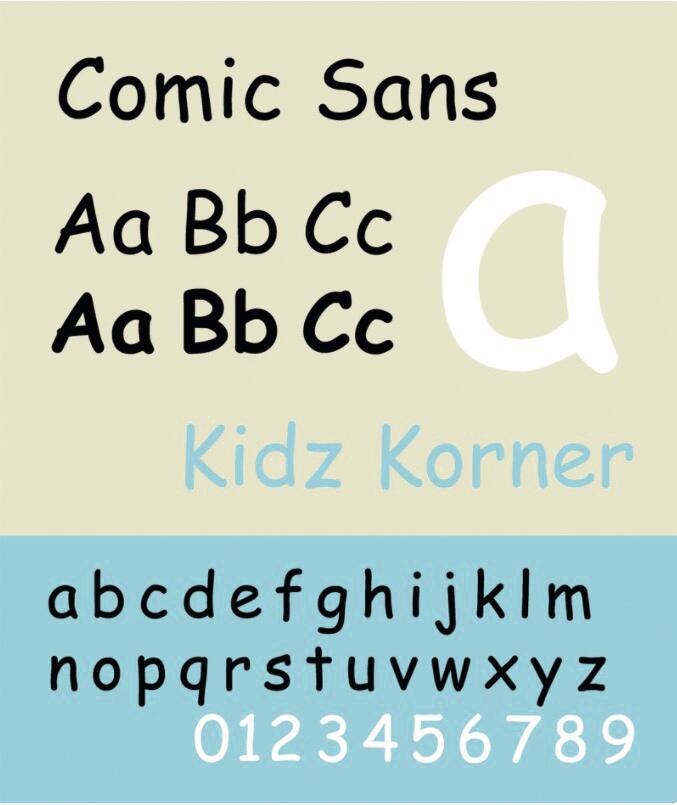 Comic Sans