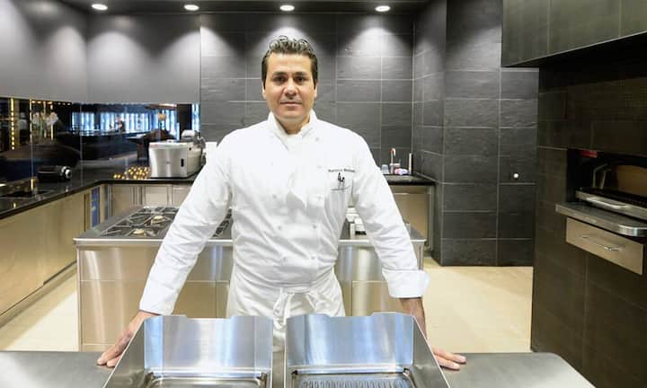 Mansour Memarien wird künftig die Gäste des Luxushotels bekochen.