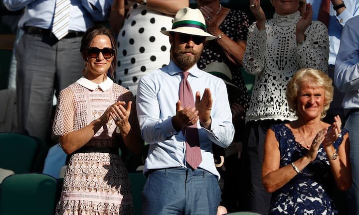 Pippa Middleton, Schwester der Herzogin Kate, zählt als Tennisfan ebenfalls zu den Freunden.