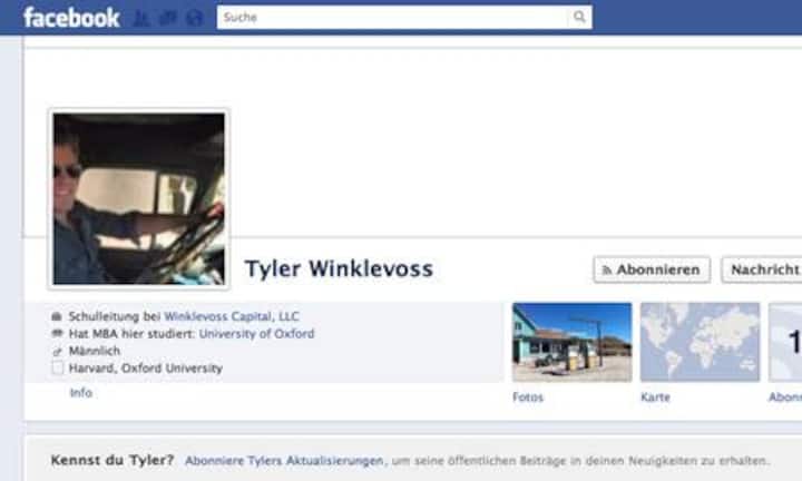 Dasselbe gilt für seinen Zwillingsbruder Tyler ...