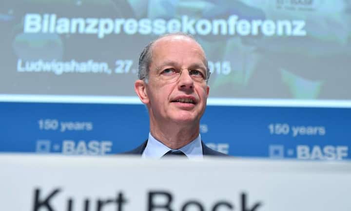 Platz 9:  Kurt Bock
Der BASF-Chef kassierte 2014 5,3 Millionen Euro und damit genauso viel wie bereits 2013.