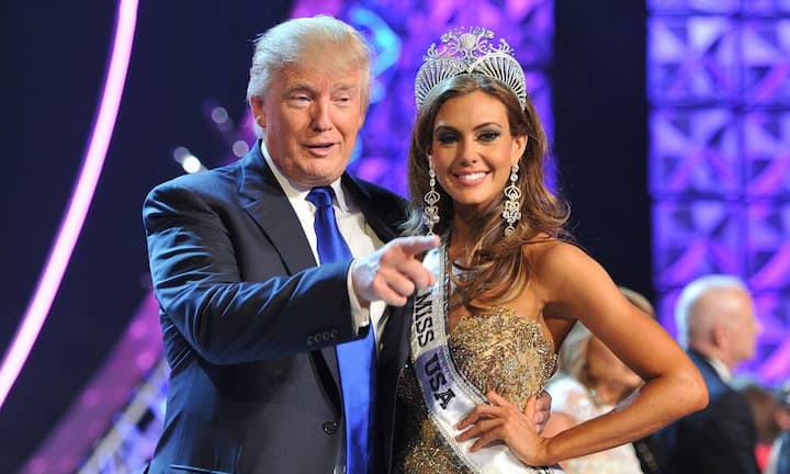 Über seine politische Philosophie: «Ich habe schwere Entscheidungen getroffen, immer mit einem Auge Richtung 'bottom line'. Vielleicht ist es an der Zeit die USA wie ein Geschäft zu führen.»