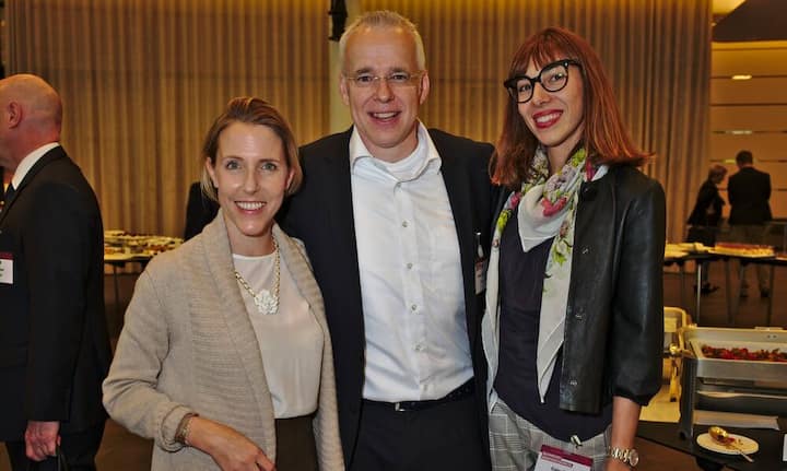 Nadine Stoyanov, Founder & CEO, KOA Key of Aurora;
Thomas Schiefer, Geschäftsführer, innomark GmbH;
Esther Grau, Media & Content Manager, KOA Key of Aurora