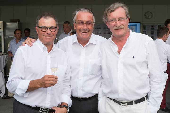 Martin Ruckstuhl, Inhaber & CEO Ruckstuhl Garagen; Michel Burckhardt, Gründer und Präsident ZurichOpen; Robert Ober, Präsident Golf Club Breitenloo