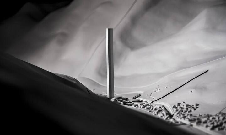 Nicht im Wettbewerb vertreten war der Turm zu Vals. Dass der 380 Meter hohe Wolkenkratzer in den Schweizer Bergen aber tatsächlich gebaut wird, ist fast ebenso unwahrscheinlich wie bei den Evolo-Skyscraper-Projekten. Keystone