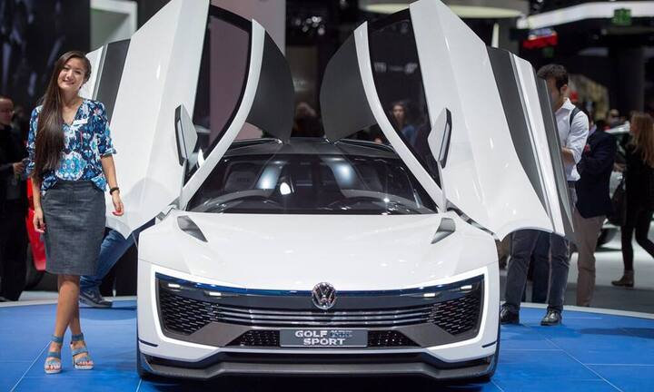 Golf GTE Sport ConceptGolf will bei diesem Concept Car höhere Performance mit umweltfreundlichem Fahren verknüpfen.