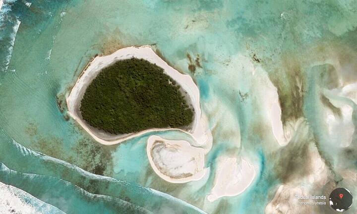 Das Atoll Tubai im Südpazifik glänzt auch von oben mit Traumstränden und kristallklarem Wasser. Google Earth hat zu seinem zehnten Geburtstag noch mehr skurille und schöne Satellitenbilder gesammelt und 1500 von ihnen zu einer Bildergalerie zusammengefügt. Diese finden Sie 
«hier».

Screenshots: Google Earth