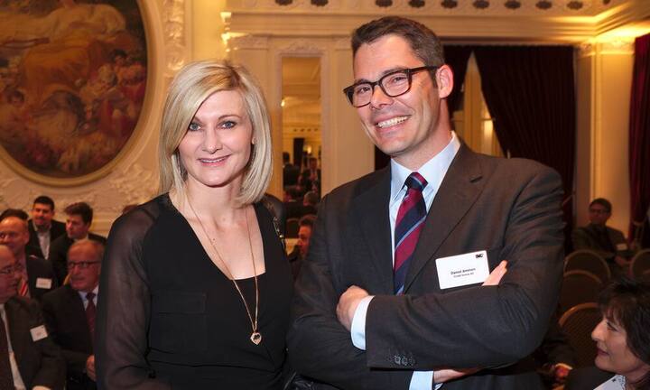 Caroline Müller, Mitglied des Verwaltungsrates, Bernapark;
Daniel Ammon, Leiter Institutionelle Kunden Mittelland, Credit Suisse