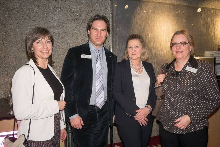 Camilla Kemelen, Birgitta Arve Consulting; Alexander Hornickel, NextMedia; Marianne Partovi, Baal Trading GmbH; Maija Vihma