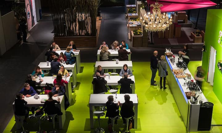 Bei der Giardina präsentieren Anbieter der Branche  jeweils zum Frühlingsbeginn...