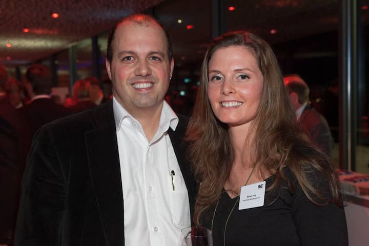 Marco Zwahlen, Geschäftsführer, Lettra Design Werbetechnik AG; Myriam Hug, stv. Geschäftsführerin, Lettra Design Werbetechnik AG