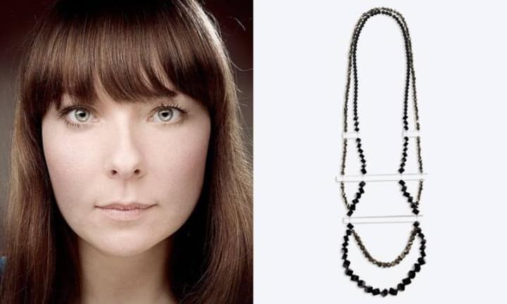 Schmuck von Lina Lundberg: Die Schwedin entwirft Schmuck aus Alltagsgegenständen, etwa aus den Gliedern einer Fahrradkette...