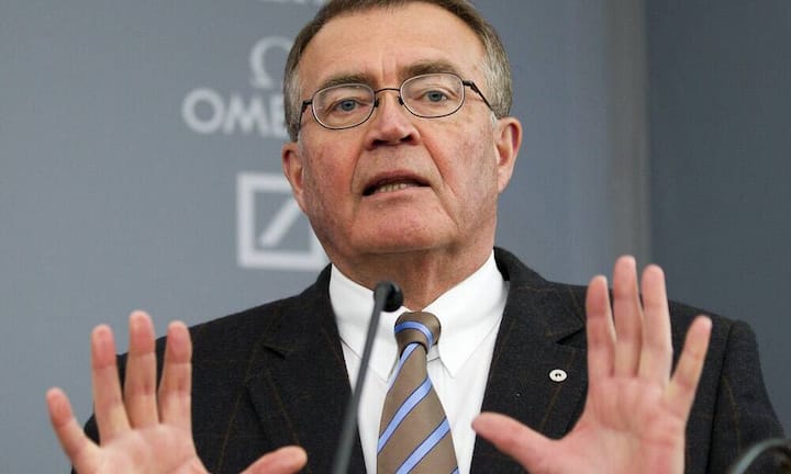 Alfred Schindler Mit seiner Familie und der Familie Bonnard kontrolliert Schindler derzeit 70 Prozent der Stimmen beim zweitgrössten Lifthersteller der Welt. Und das wird auch so bleiben. «Bei uns wird es nie einen Fall wie bei Sika geben», sagt der Patron.
Bilder: Keystone