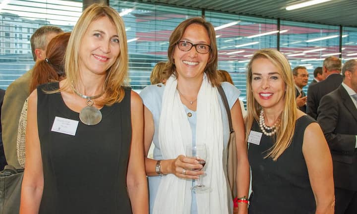 Alexandra Origet Du Cluzeau, AOC & Co; Nicole Curti, Partner, Stanhope Capital (Switzerland); Katrina Burrus, MAB Conseil & Coaching