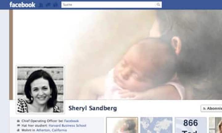 Facebook-COO Sheryl Sandberg: 1 Prozent.