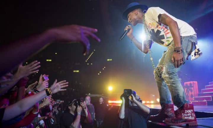 Rang 4: Ticketcorner 27 Prozent
Auf dem Onlineportal von Ticketcorner lassen sich Eintrittskarten für Veranstaltungen kaufen. Als Beispiel: Das Konzert von Musiker Pharrell Williams. Keystone