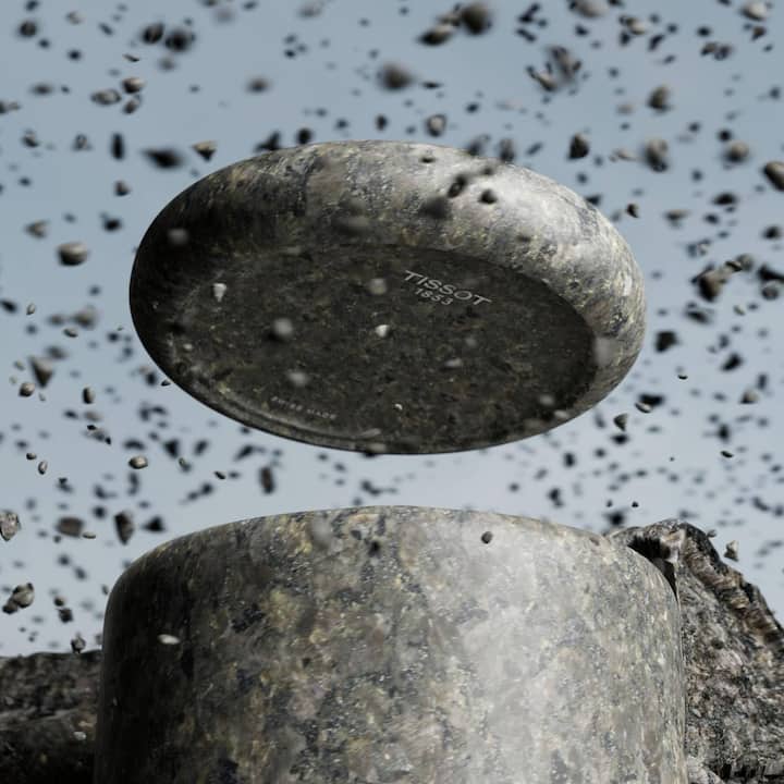 So wirbt Tissot für die Neuauflage der RockWatch.