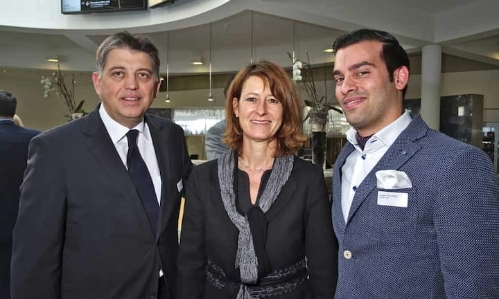 Urs Thierstein, VRP, CTS Group AG;
Dominique Lötscher, Leiterin Dienstleistungen, Gesundheitsförderung Schweiz;
Angelo Razzino, Verkaufsleiter, Service 7000