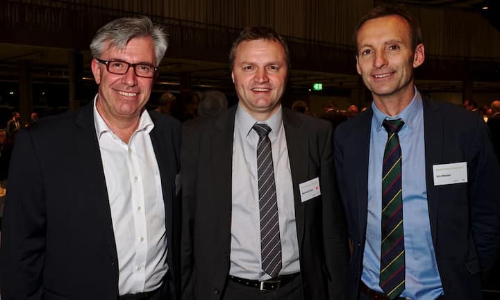 Thomas Zwald, Public Affairs, VSE;
Bernhard Guhl, Nationalrat;
Urs Meister, Leiter Regulierungsmanagement, BKW AG